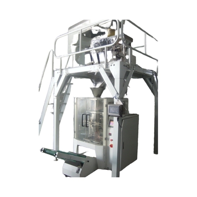 Máquina de embalaje de granos de arroz totalmente automática con accionamiento eléctrico para alimentos en bolsas 100-2000g