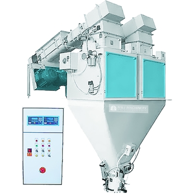 Máquina semiautomática de embalaje de fertilizantes orgánicos de 25 kg a 50 kg