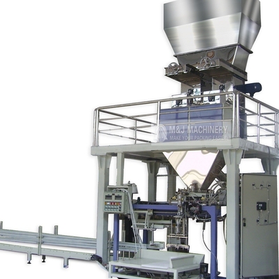 Máquina semiautomática de embalaje de fertilizantes orgánicos de 25 kg a 50 kg