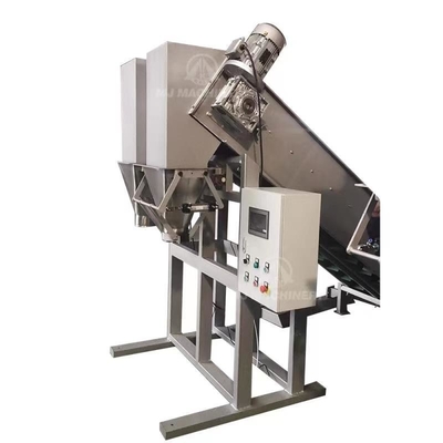 Máquina de embalaje de bolsas de doble alimentación de malla para alimentos Máquina de llenado de red 2100 L X 900 W X 1290 H mm
