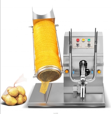 Máquina de embalaje de bolsas de doble alimentación de malla para alimentos Máquina de llenado de red 2100 L X 900 W X 1290 H mm
