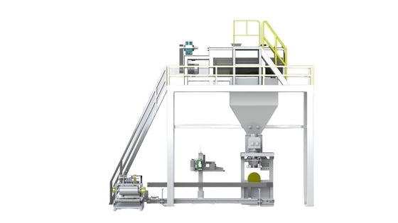 precisión Máquina semiautomática de embalaje de polvo negro de carbono para bolsas de llenado de 20 kg-50 kg