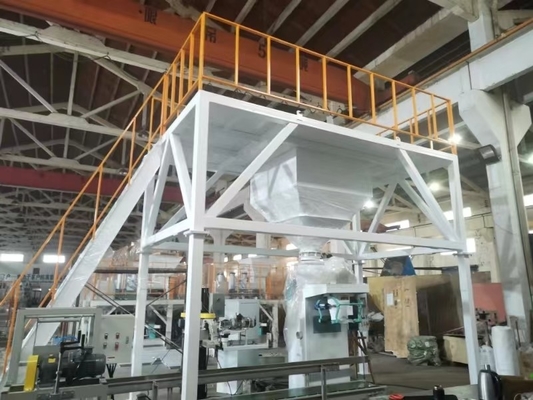 precisión Máquina semiautomática de embalaje de polvo negro de carbono para bolsas de llenado de 20 kg-50 kg