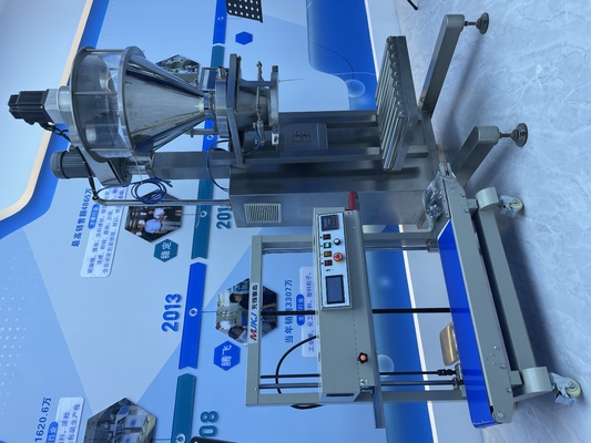 220V Semi-Automático de harina en polvo de relleno de auger para la máquina de sellado de bolsas de plástico de recubrimiento premade