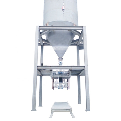 Máquina de embalaje y llenado de bolsas grandes de 2000 kg certificada por CQC para cemento, mineral de cal