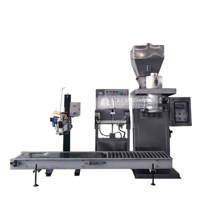 Máquina semiautomática de embalaje de soda cáustica en polvo en la industria de maquinaria y hardware