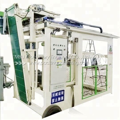25 toneladas de embalaje de paletas hidráulico automático