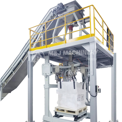 Máquina semiautomática de llenado de arena de 450 kg con alta precisión de llenado