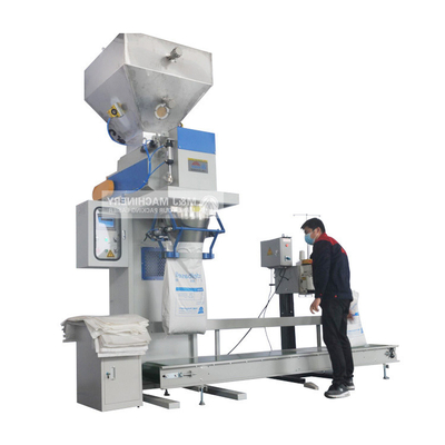 Máquina semiautomática de embalaje de fertilizantes de turba de 5-25 kg con voltaje personalizado