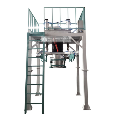 Máquina semiautomática de llenado de arena de 450 kg con alta precisión de llenado