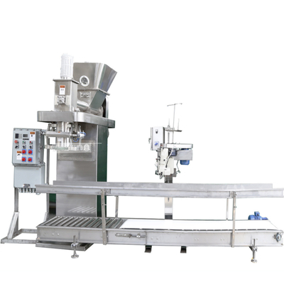 Máquina semiautomática de llenado de bolsas de leche/harina de trigo/cacao/polvo de lavado de 25-50 kg