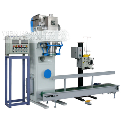 Máquina semiautomática de llenado de bolsas de leche/harina de trigo/cacao/polvo de lavado de 25-50 kg