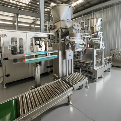 Pesar máquina de embalaje de llenado 5kg 10kg 20kg automático para productos alimenticios productos químicos